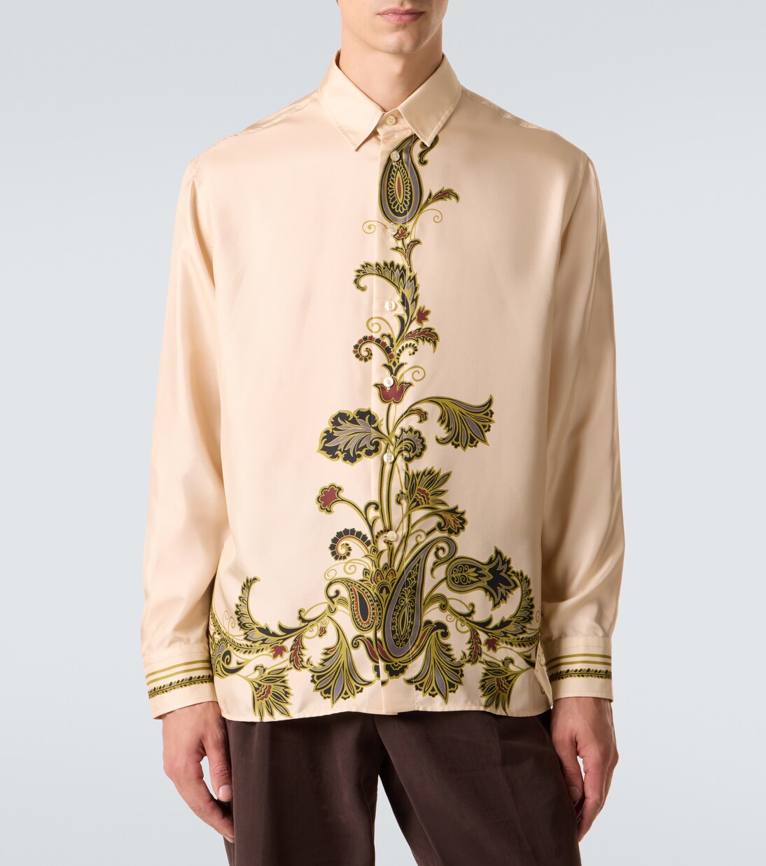 Chemise imprimée en soie | Etro