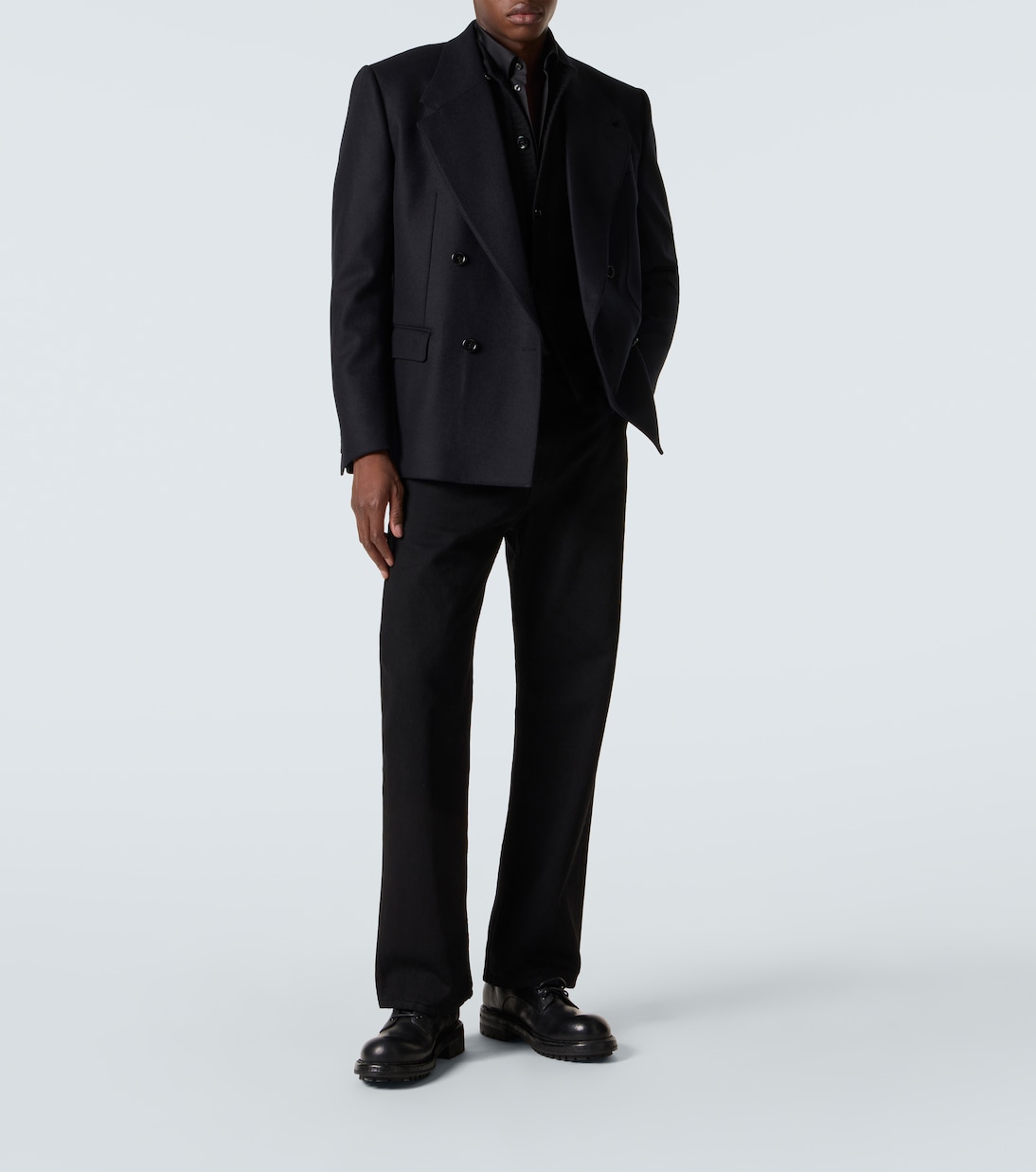 Botas de piel con DG | Dolce&Gabbana