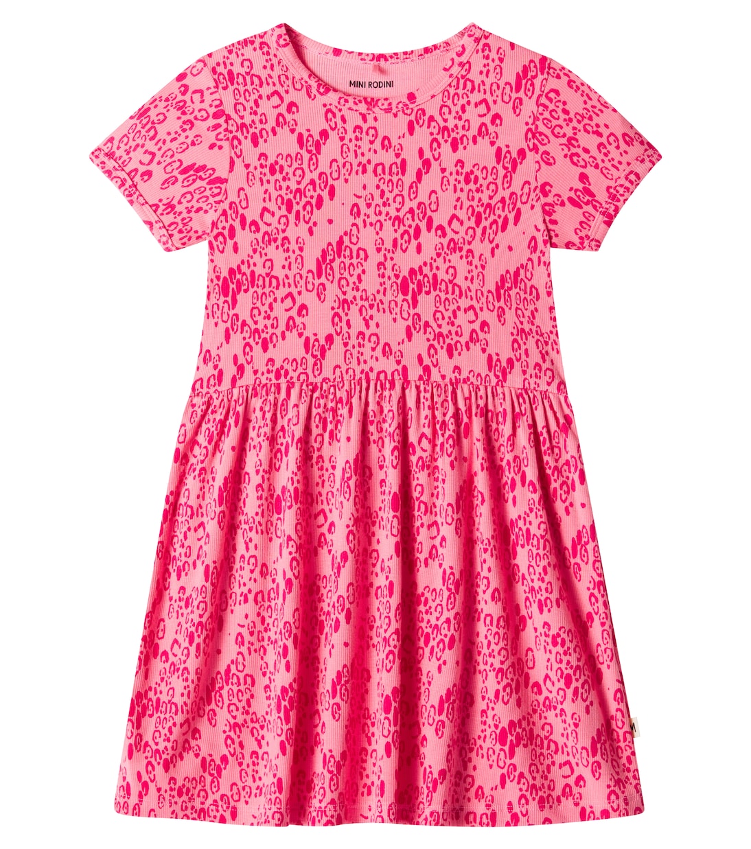 Abito in jersey con stampa leopardata | Mini Rodini