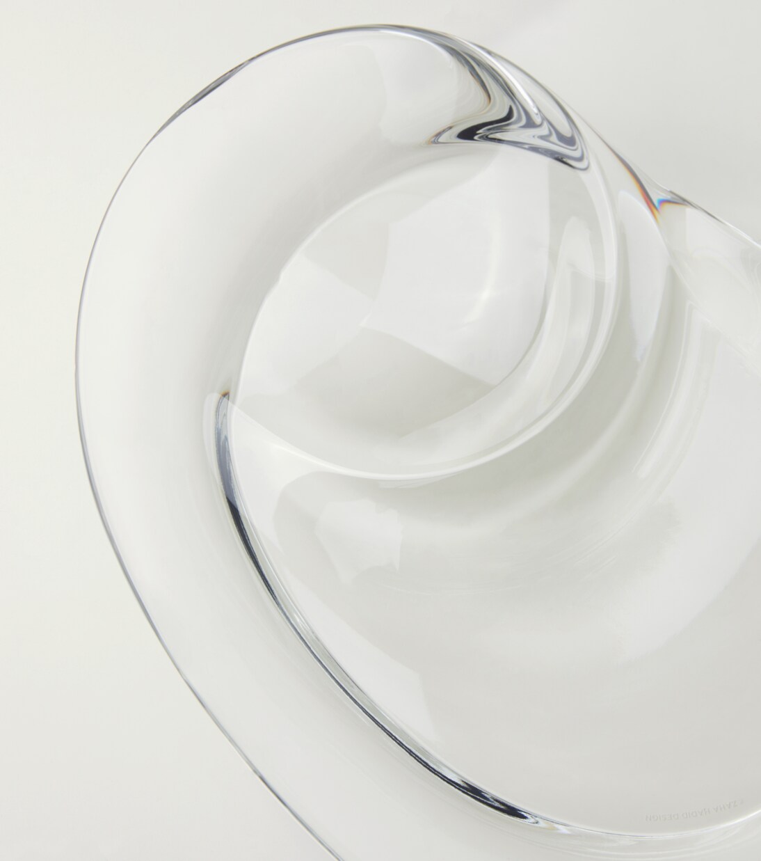 Bol Swirl de cristal | Zaha Hadid Design