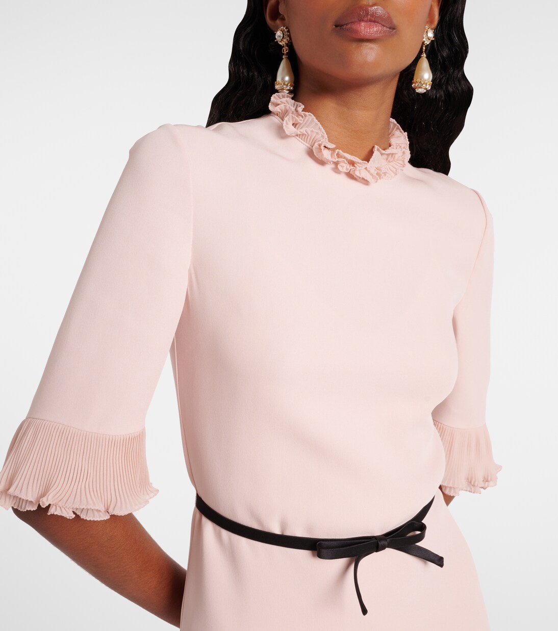 Midikleid aus Cady Couture | Valentino