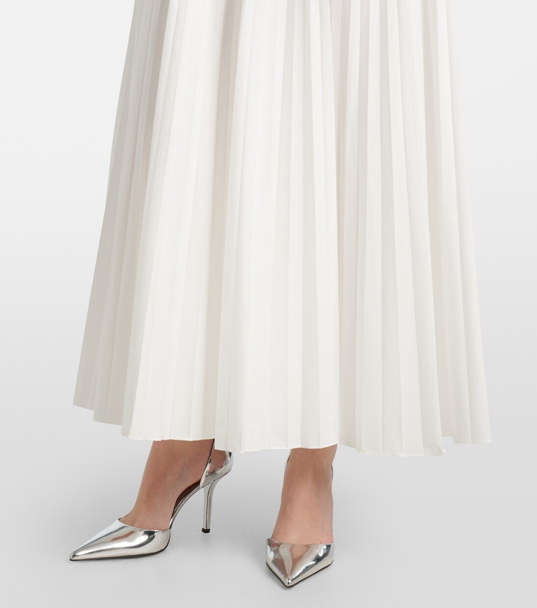 Robe midi Arie en coton mélangé | Simkhai