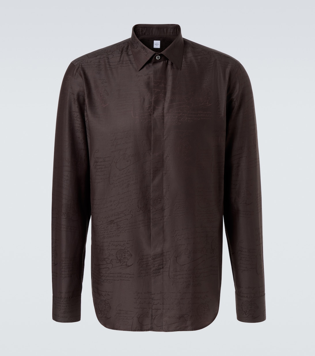 Printed silk and cotton shirt | Berluti