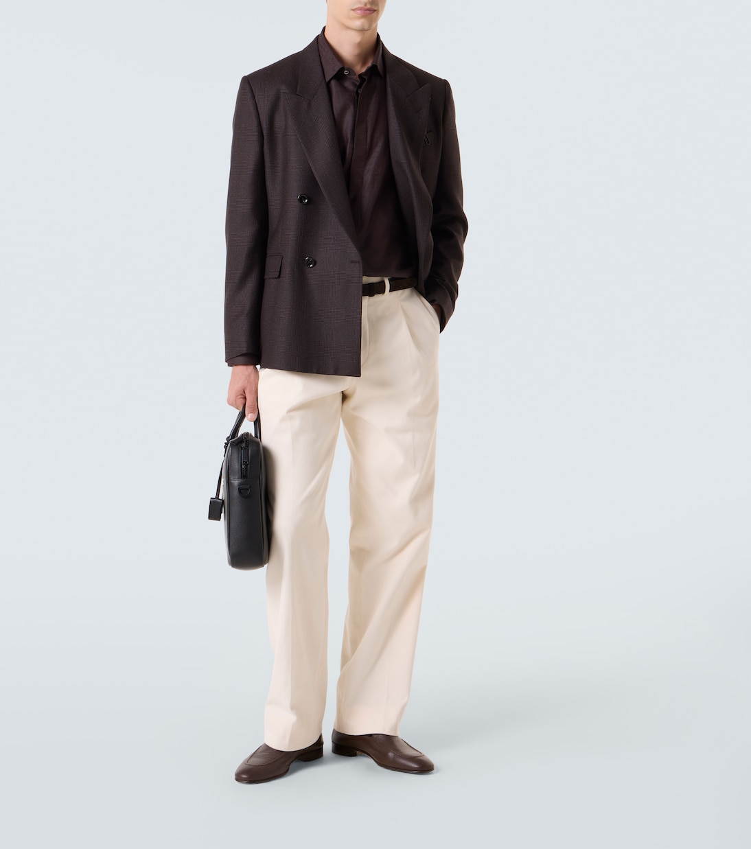 Printed silk and cotton shirt | Berluti