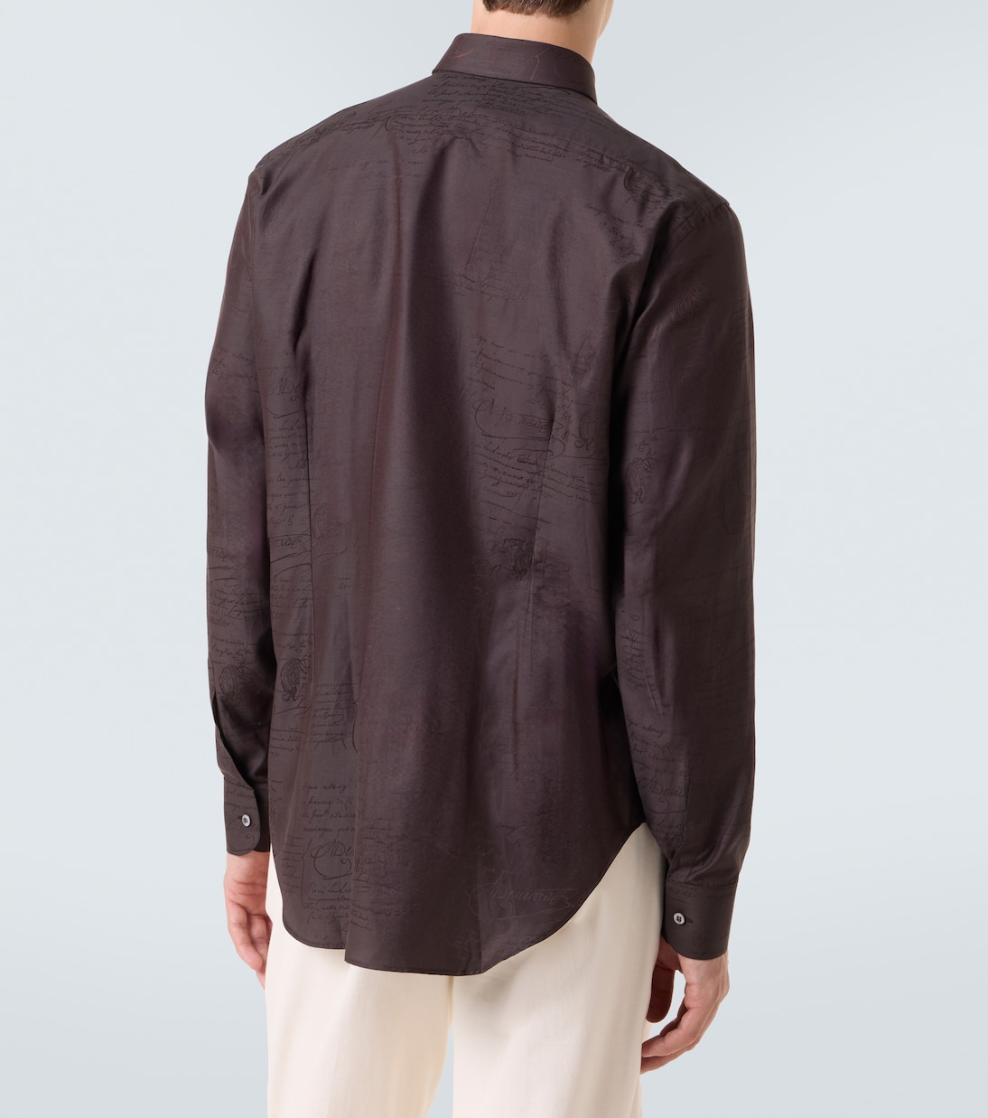 Printed silk and cotton shirt | Berluti