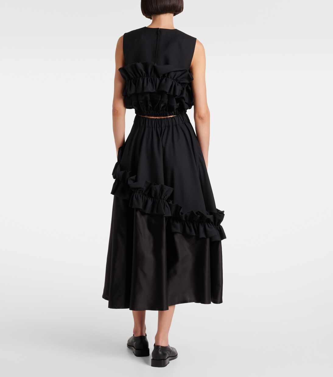 Top aus Wolle | Noir Kei Ninomiya