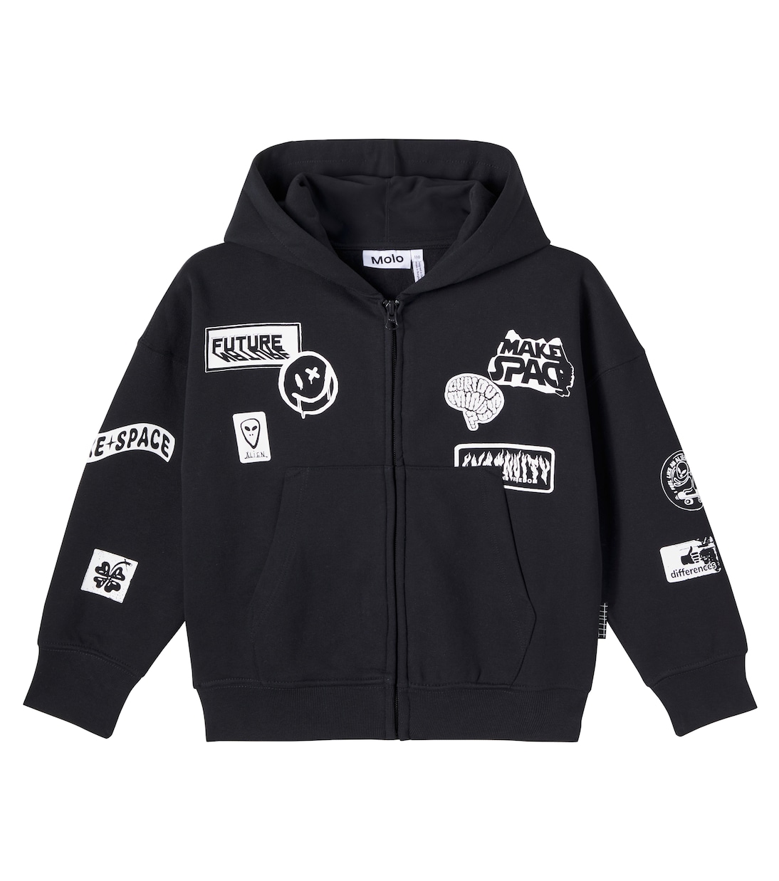 Marley printed cotton-blend hoodie | Molo