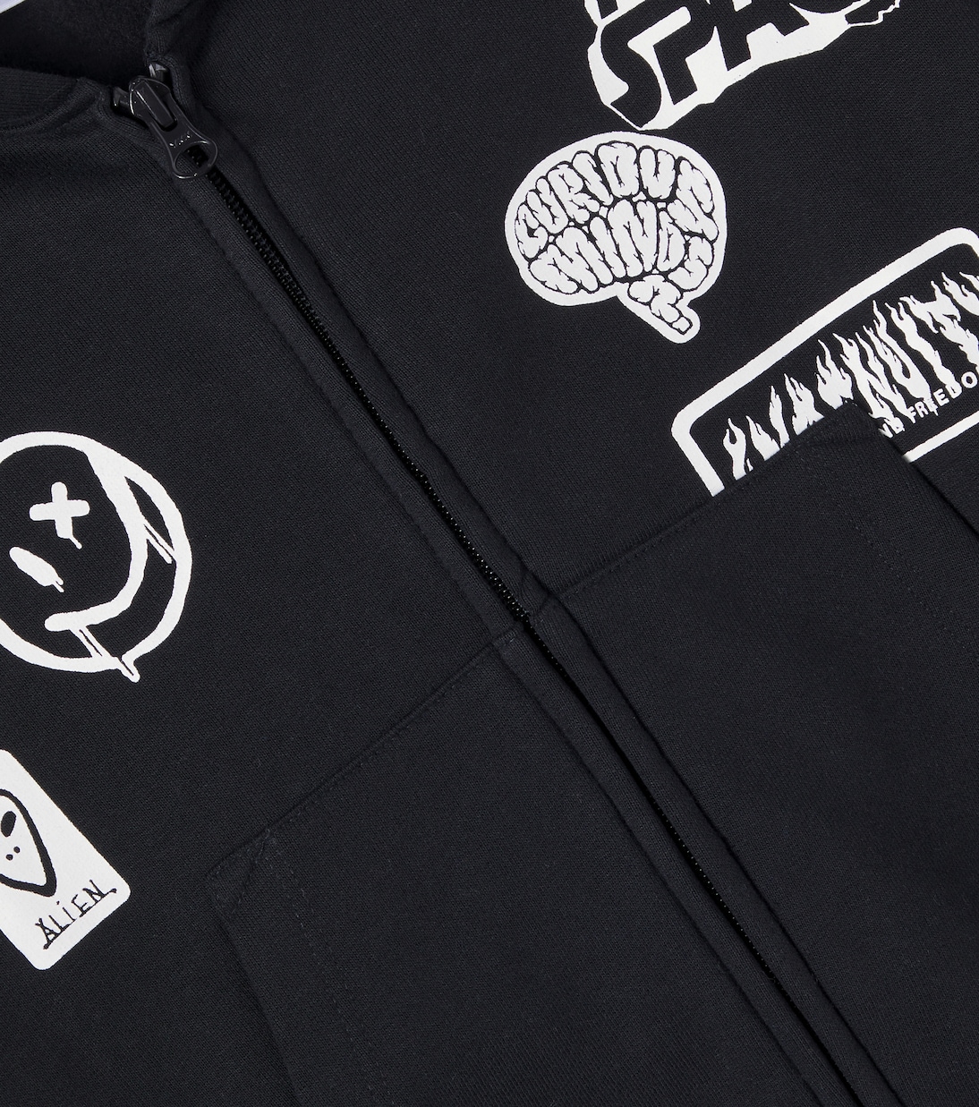 Marley printed cotton-blend hoodie | Molo