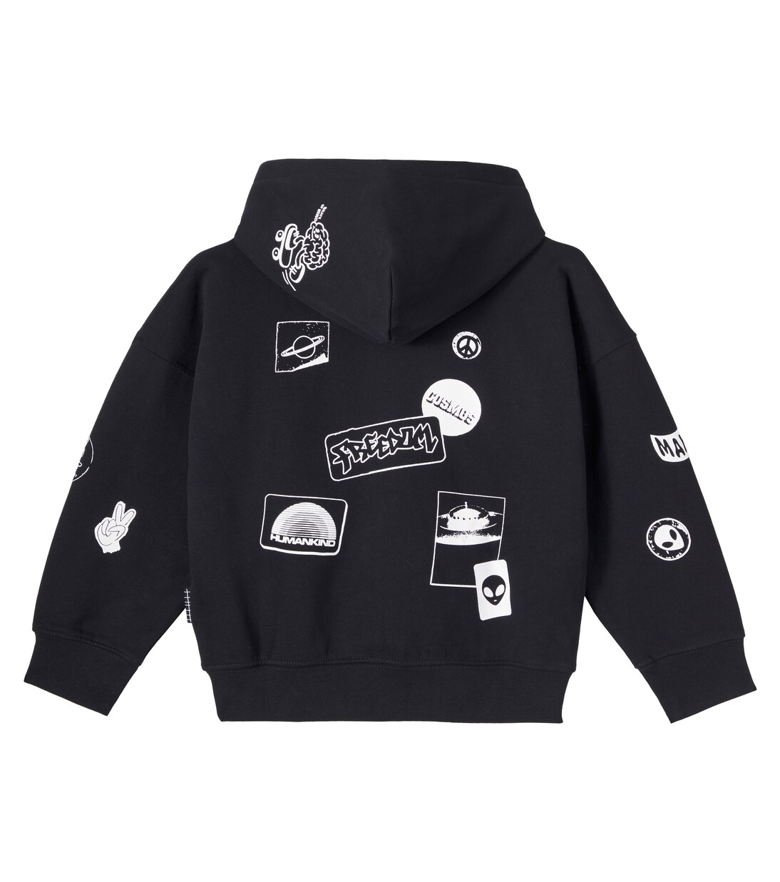 Marley printed cotton-blend hoodie | Molo