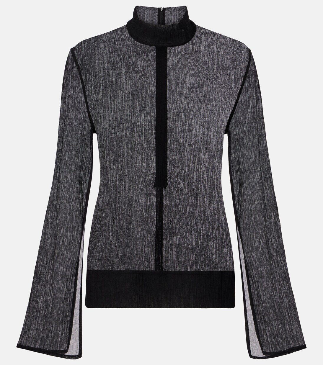 Top aus Baumwolle und Seide | Toteme