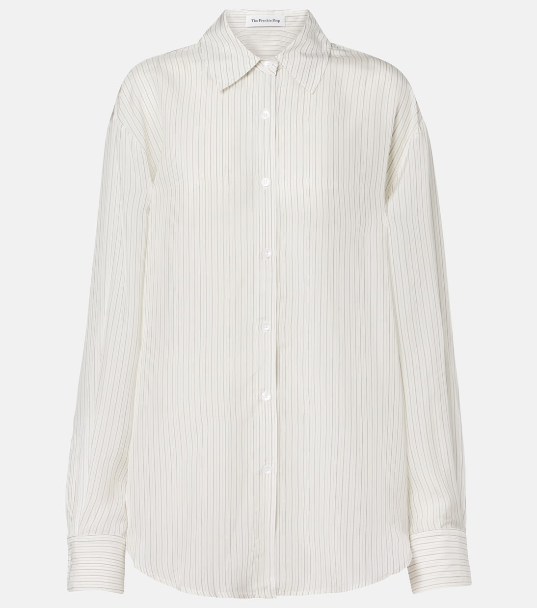 Peri sheer striped shirt | The Frankie Shop