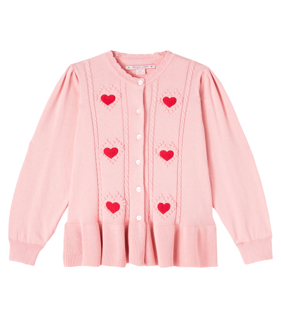 Soleil embroidered cotton cardigan | Konges Sløjd