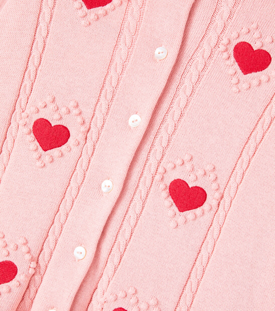 Soleil embroidered cotton cardigan | Konges Sløjd