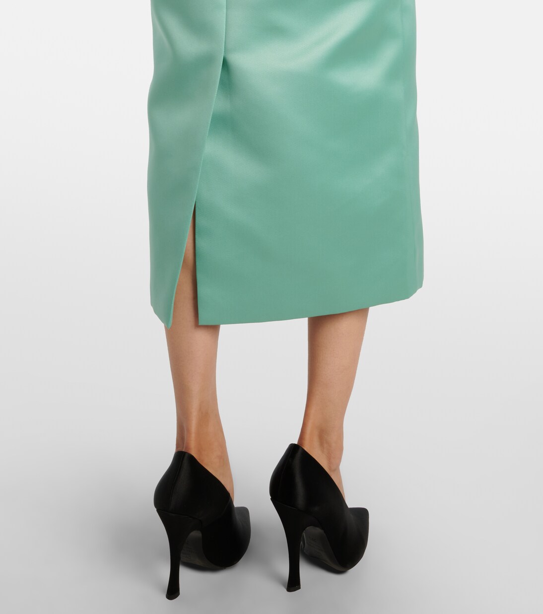 Midikleid aus Duchesse-Satin | Erdem