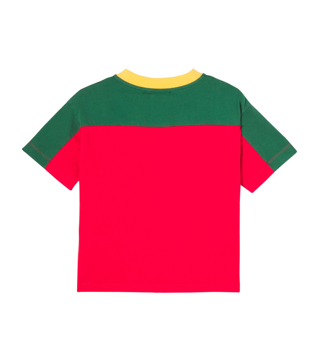 Logo colorblocked cotton T-shirt | Bobo Choses