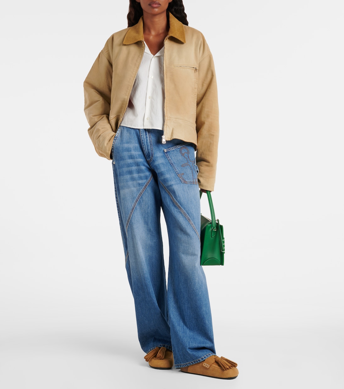 Suede mules | JW Anderson