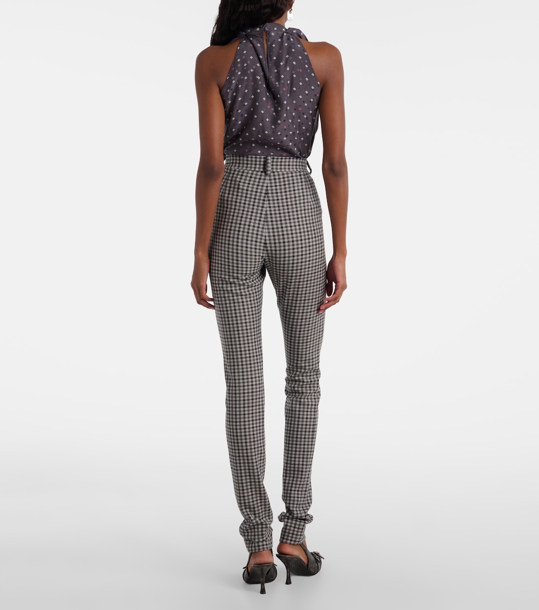 Schmale Hose aus einem Wollgemisch | Acne Studios