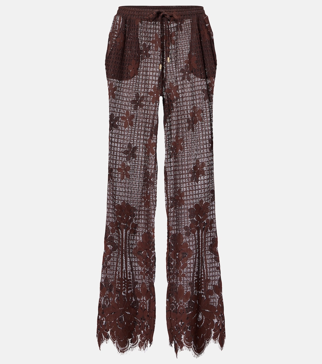 Weite Hose Etta aus Spitze | Melissa Odabash