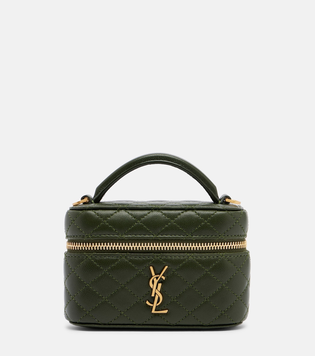 Gaby Micro leather vanity bag | Saint Laurent