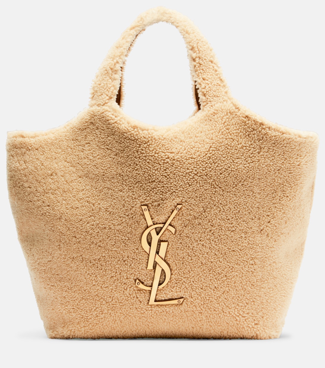 Icare Maxi shearling tote bag | Saint Laurent