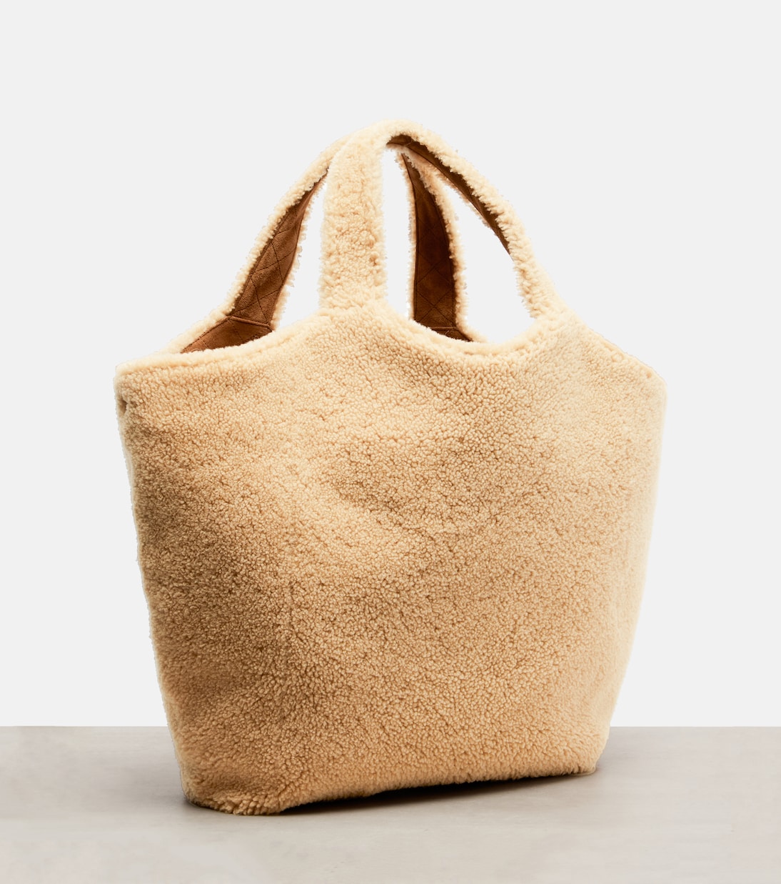 Icare Maxi shearling tote bag | Saint Laurent