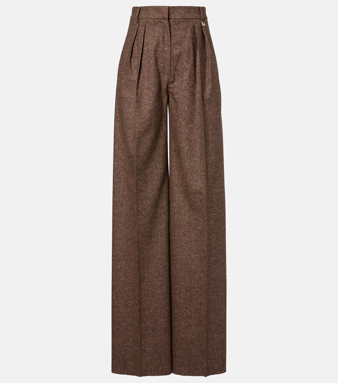 Pantalon ample Brava en laine mélangée | Max Mara