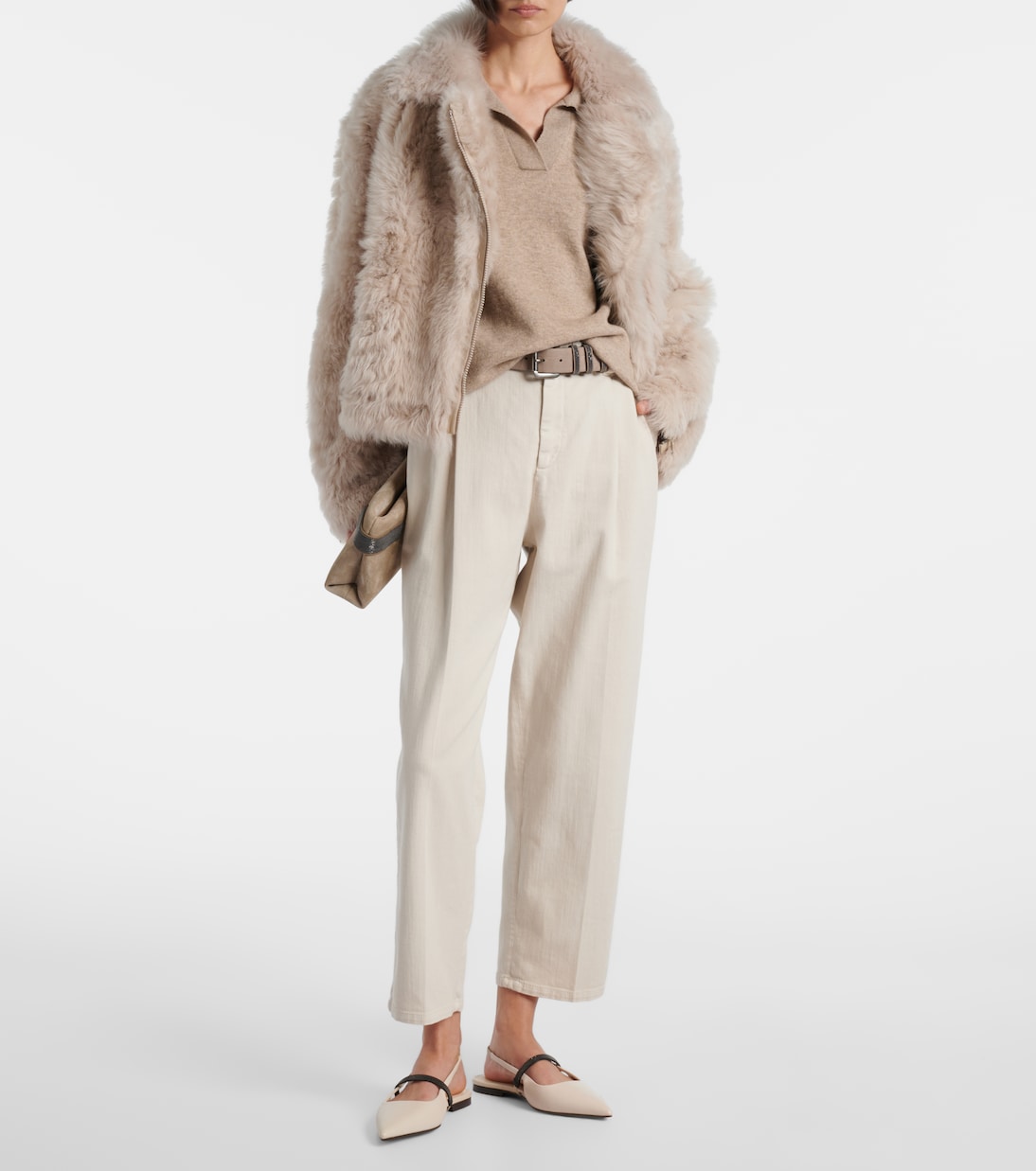 Monili mid-rise straight jeans  | Brunello Cucinelli