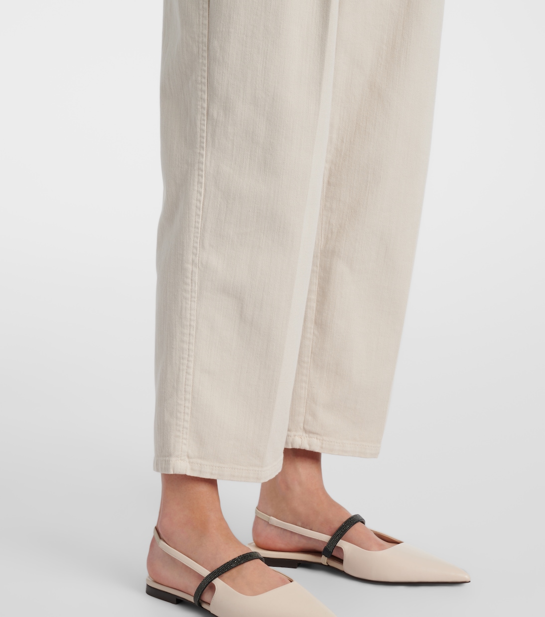 Monili mid-rise straight jeans  | Brunello Cucinelli