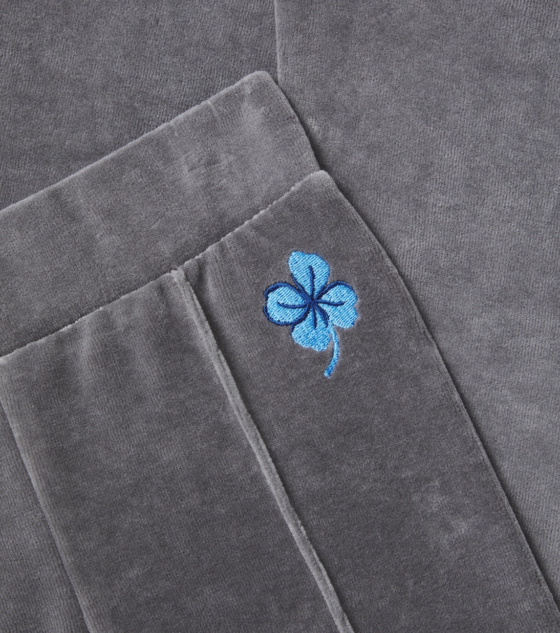 Cotton-blend flared pants | Mini Rodini