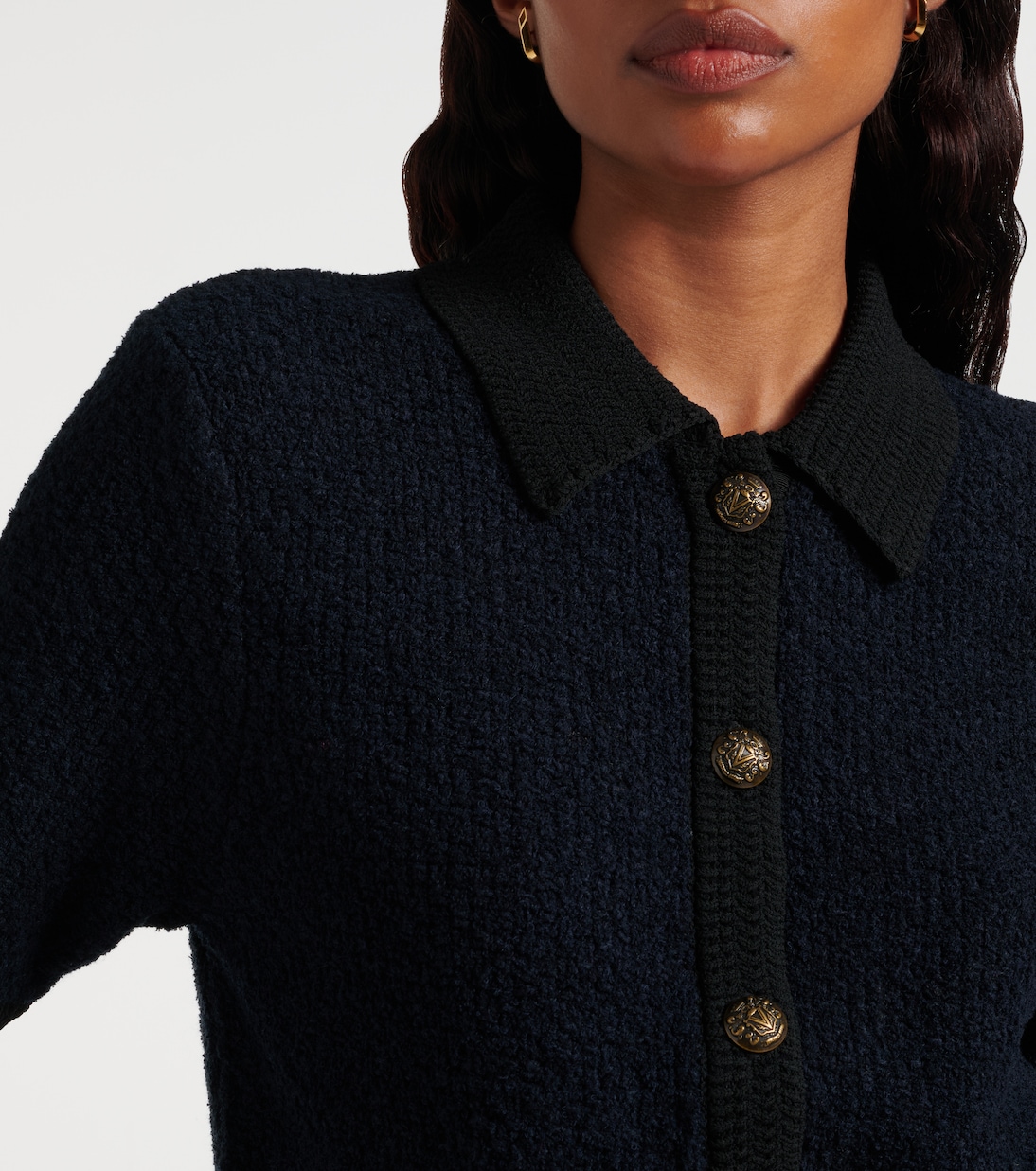 Cardigan aus einem Baumwollgemisch | Veronica Beard