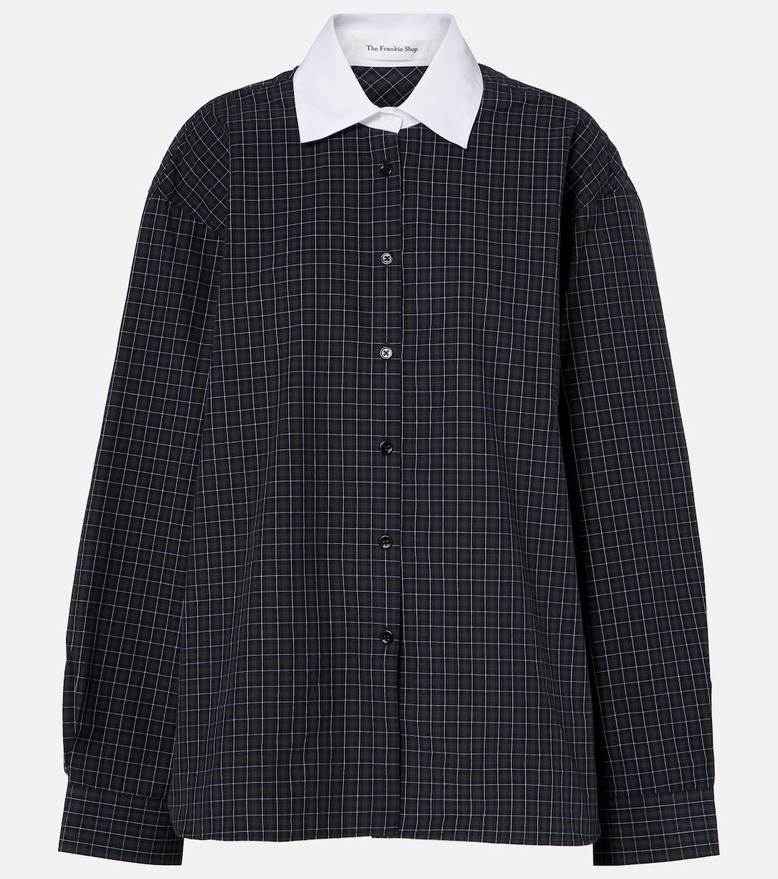 Hylan checked cotton shirt | The Frankie Shop