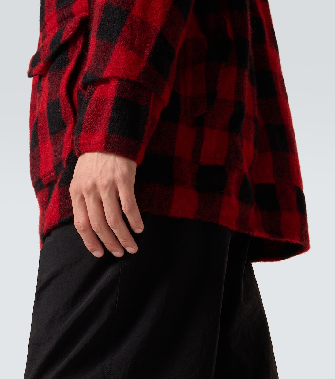 Checked wool jacket | Junya Watanabe