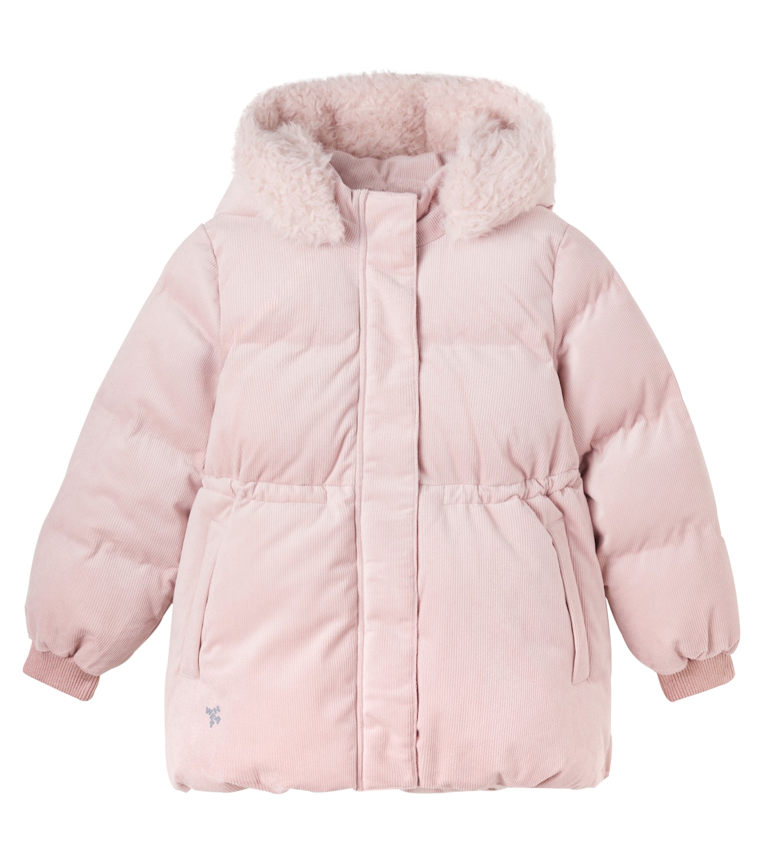 Lullu corduroy puffer jacket | Wheat