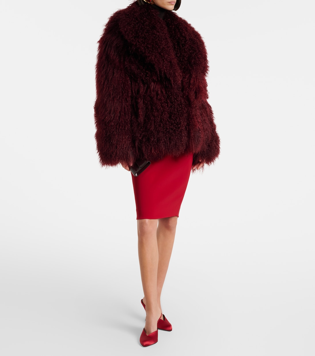 Mirja shearling jacket | Nour Hammour