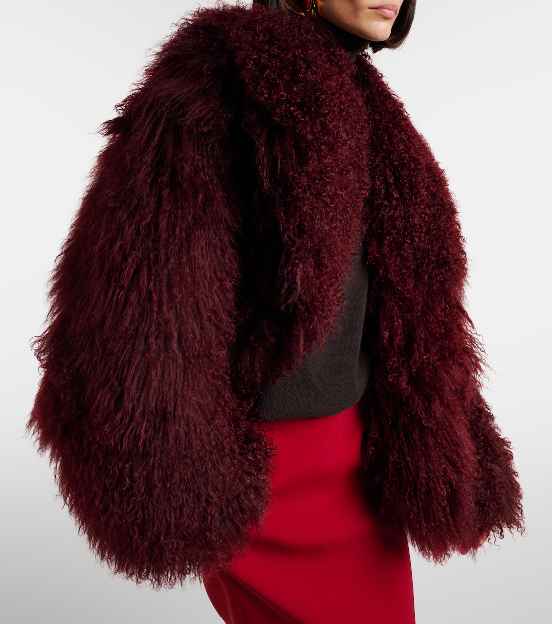 Mirja shearling jacket | Nour Hammour