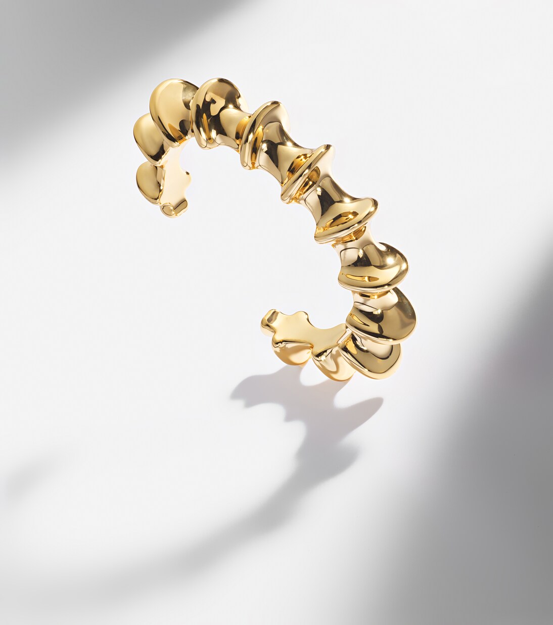 Murphy gold-plated cuff bracelet | Jennifer Fisher