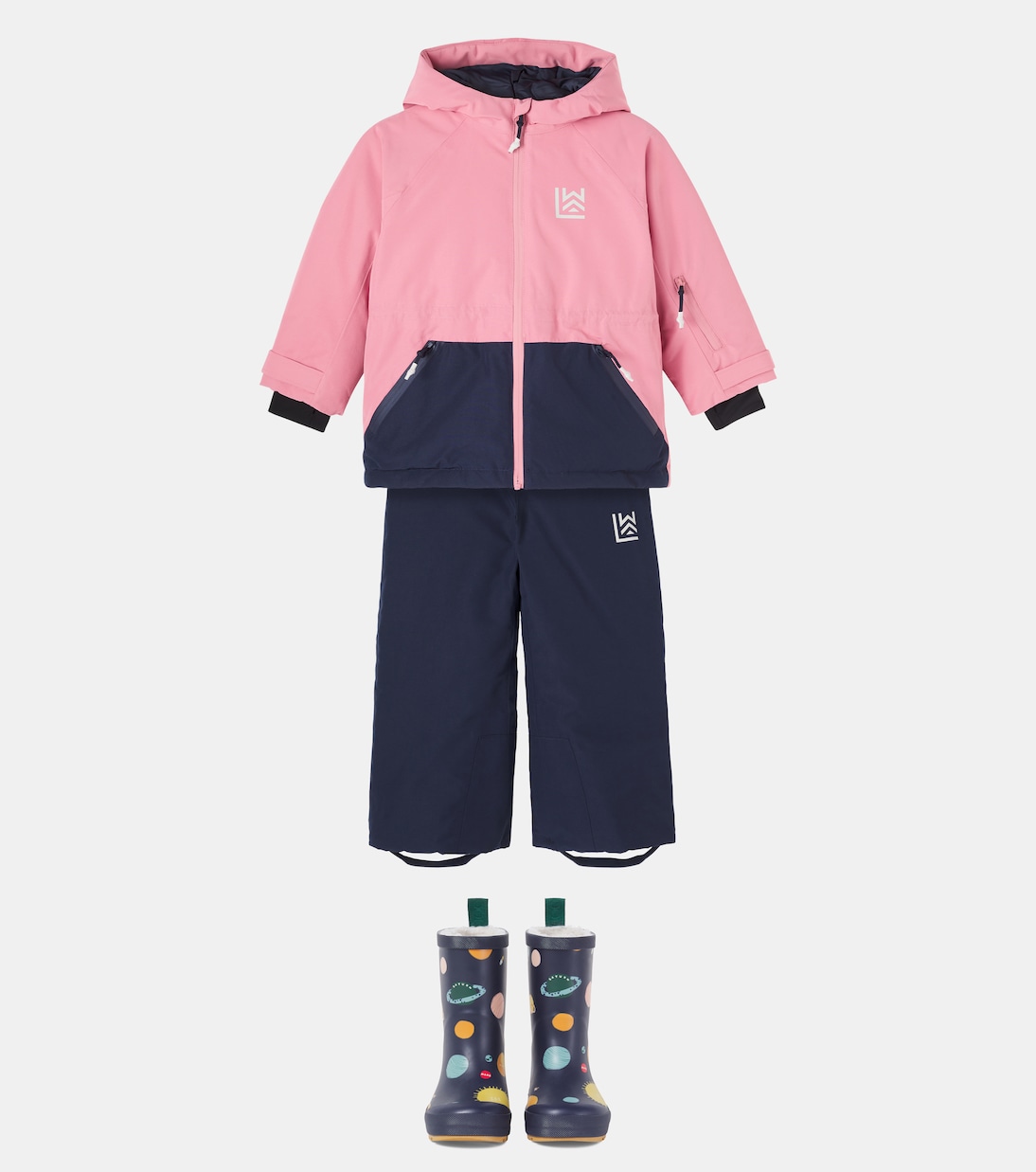 Kalle logo hooded ski jacket | Liewood