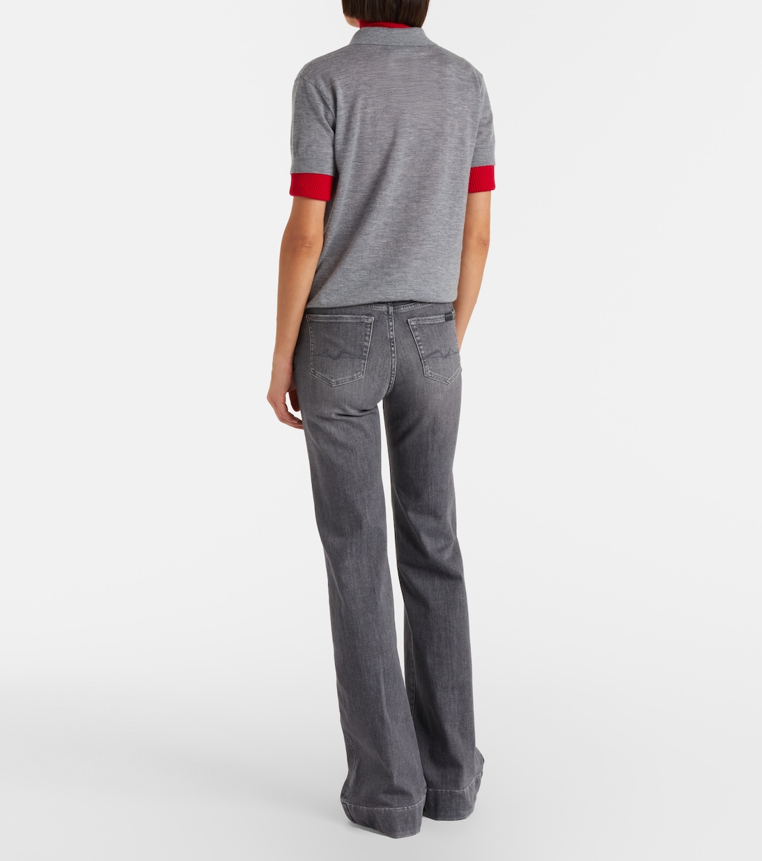 Modern Dojo high-rise flared jeans | 7 For All Mankind