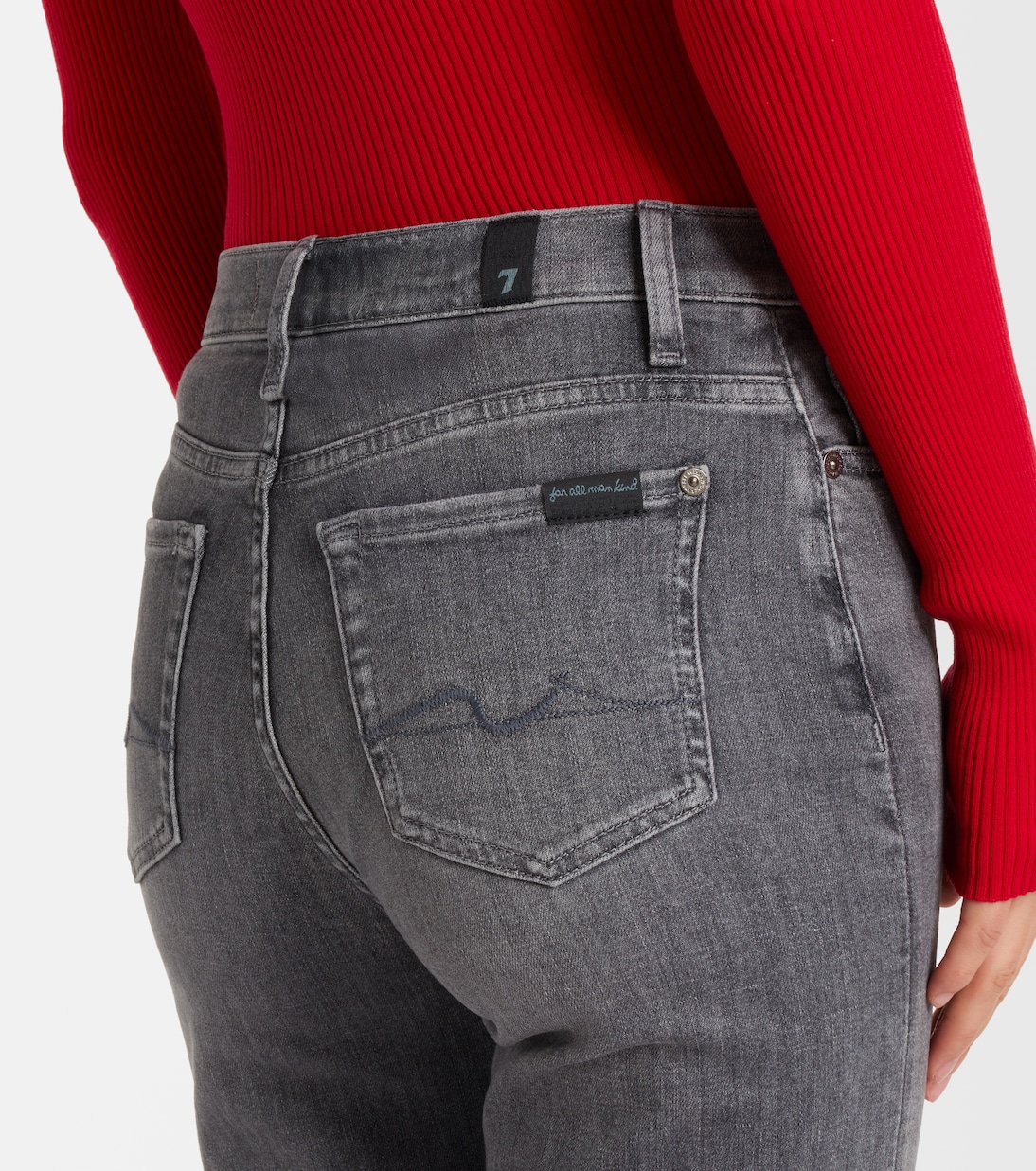 Modern Dojo high-rise flared jeans | 7 For All Mankind