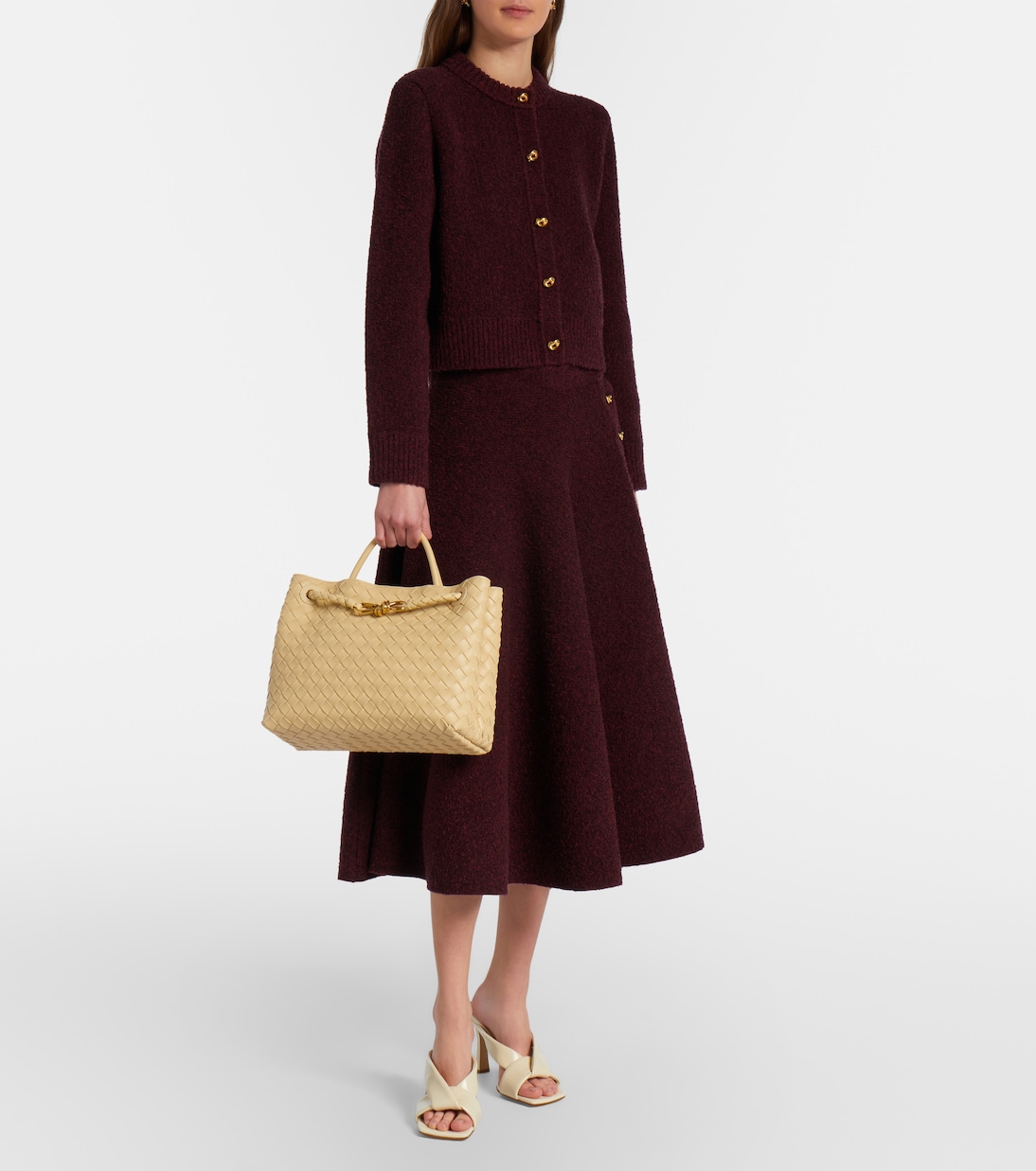 Andiamo Medium leather tote bag | Bottega Veneta