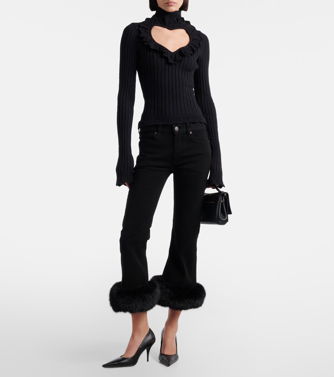 Low-Rise Capri Jeans  | Balenciaga