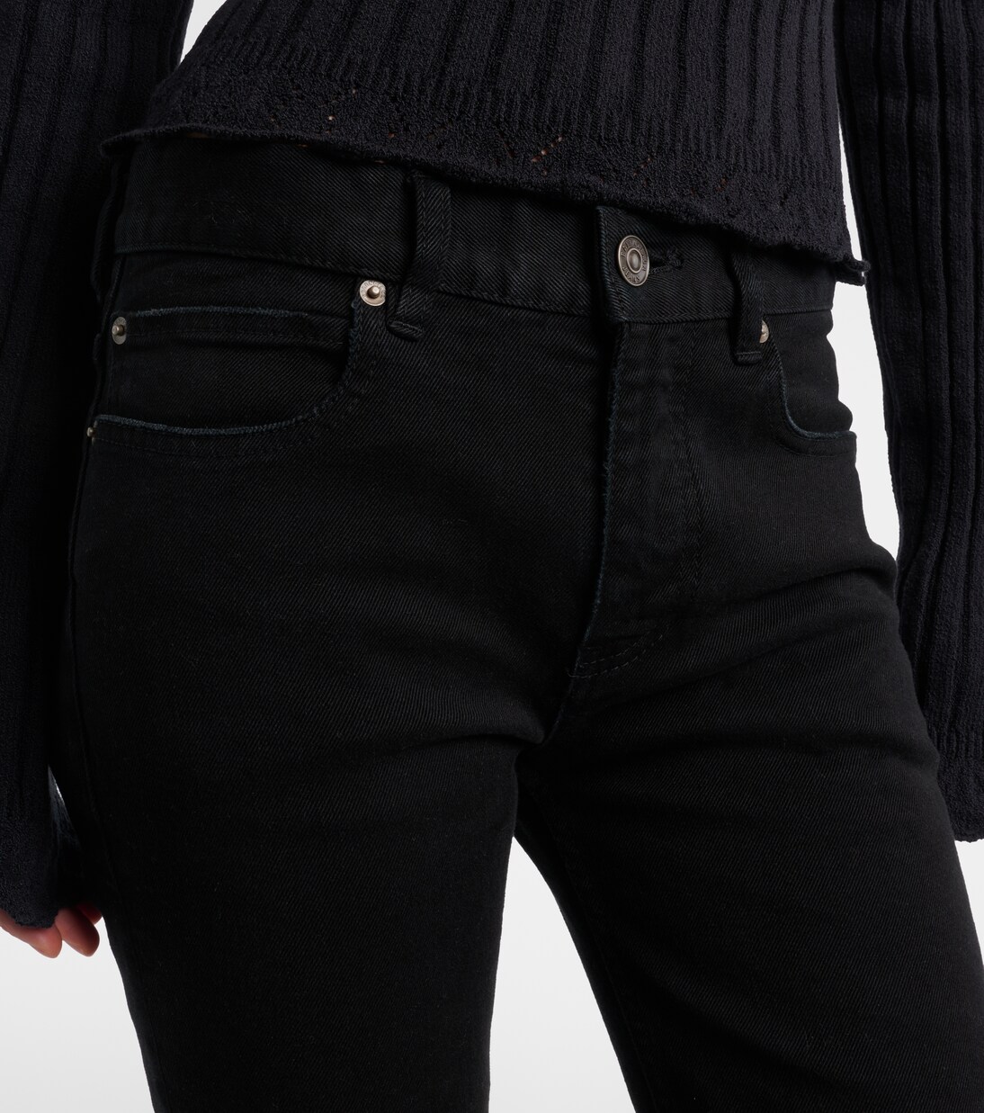 Low-Rise Capri Jeans  | Balenciaga