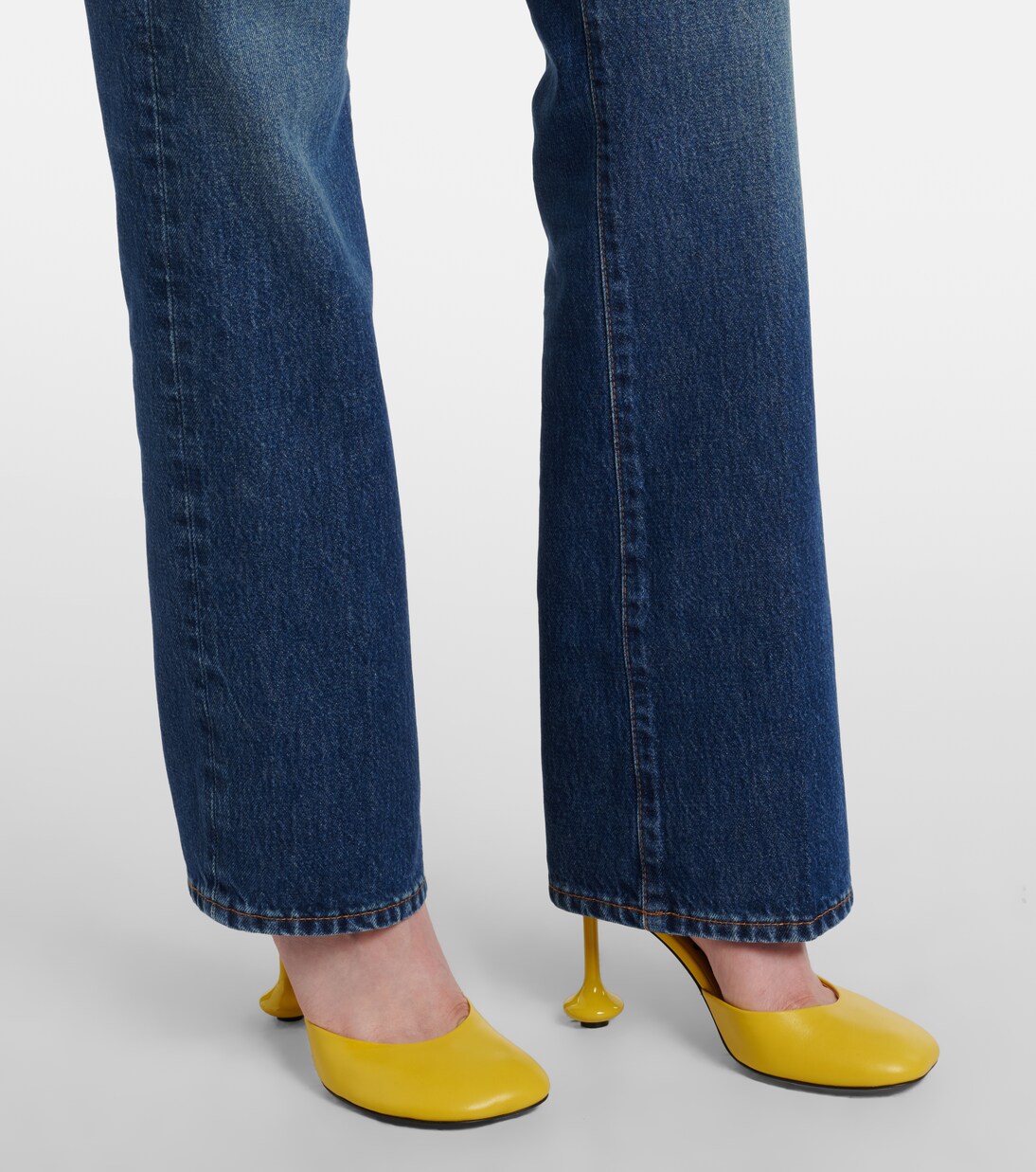 Jean droit Vertical à taille haute | Frame