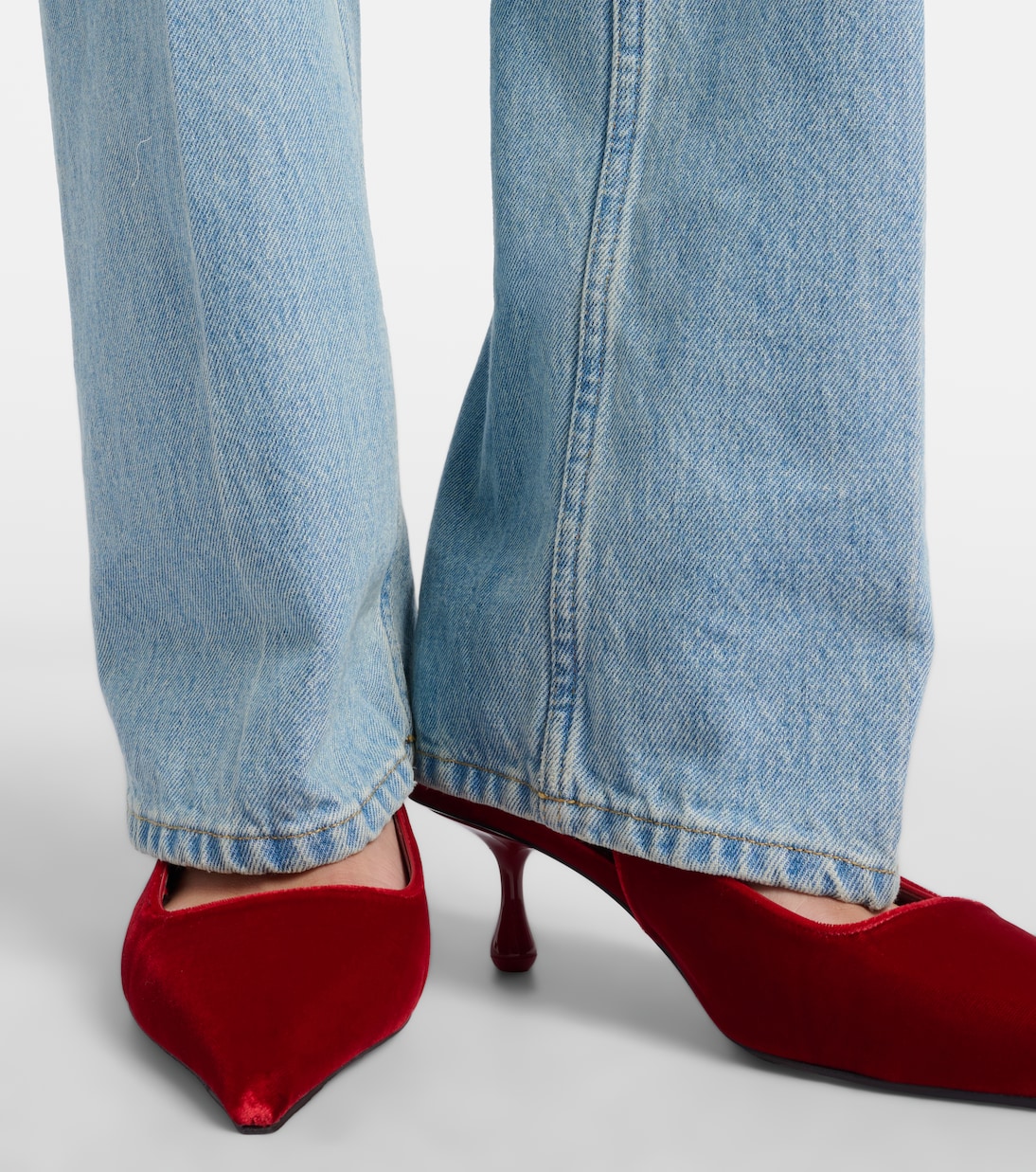 Amel velvet slingback pumps | Jimmy Choo