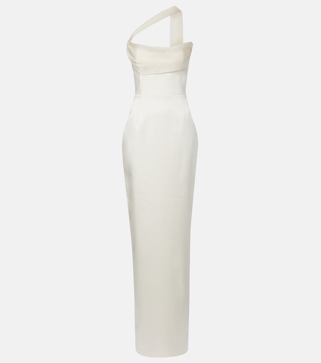 Julietta scarf-detail silk gown | The New Arrivals Ilkyaz Ozel