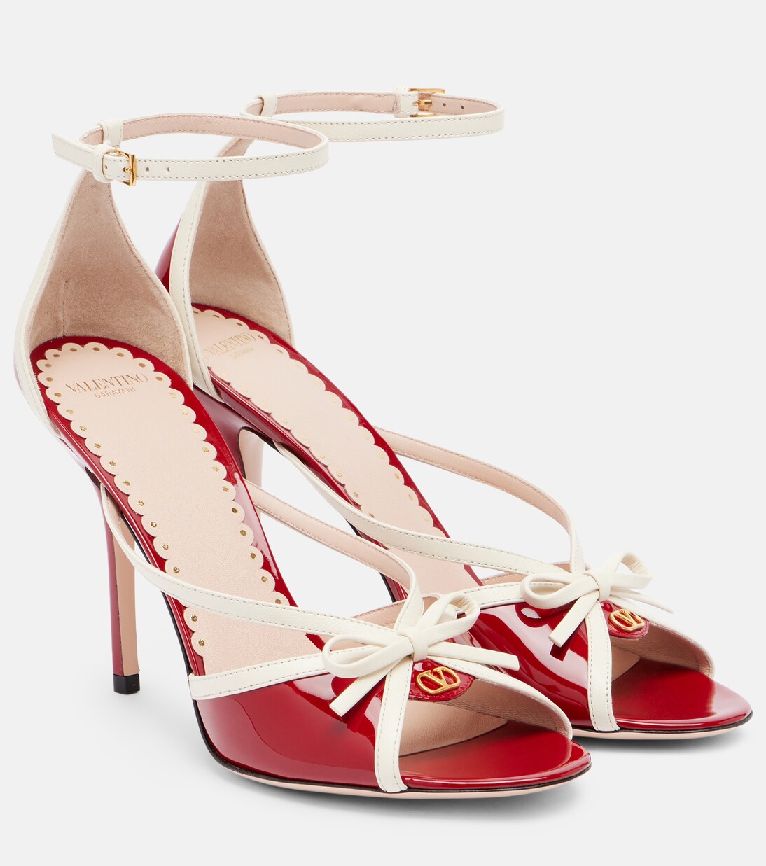 Sandalen Bepointy 100 aus Lackleder | Valentino Garavani
