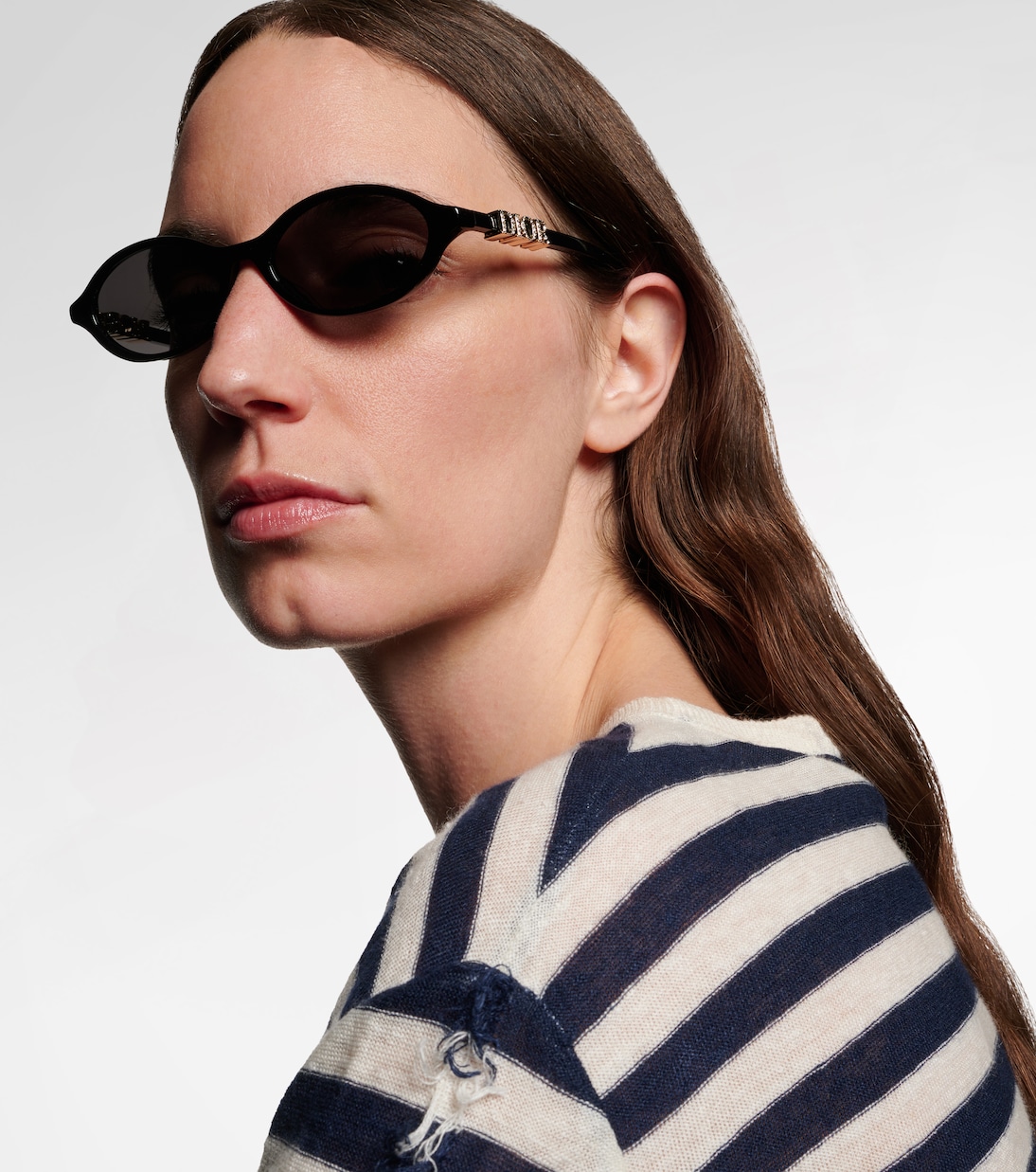 Ovale Sonnenbrille DiorTreasure R1I | Dior Eyewear