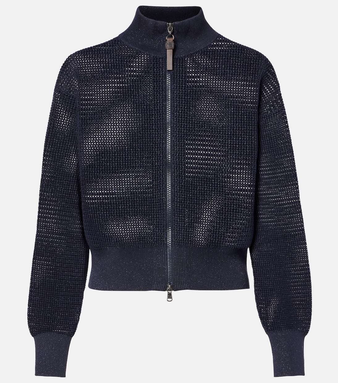 Cardigan en coton mélangé | Brunello Cucinelli