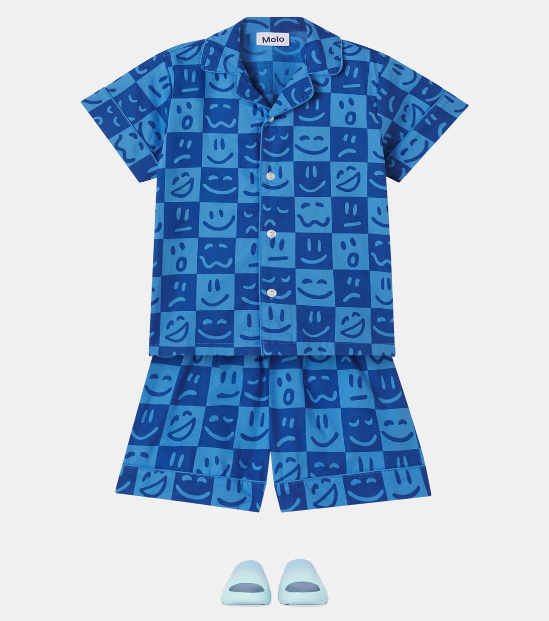 Printed cotton pajamas | Molo