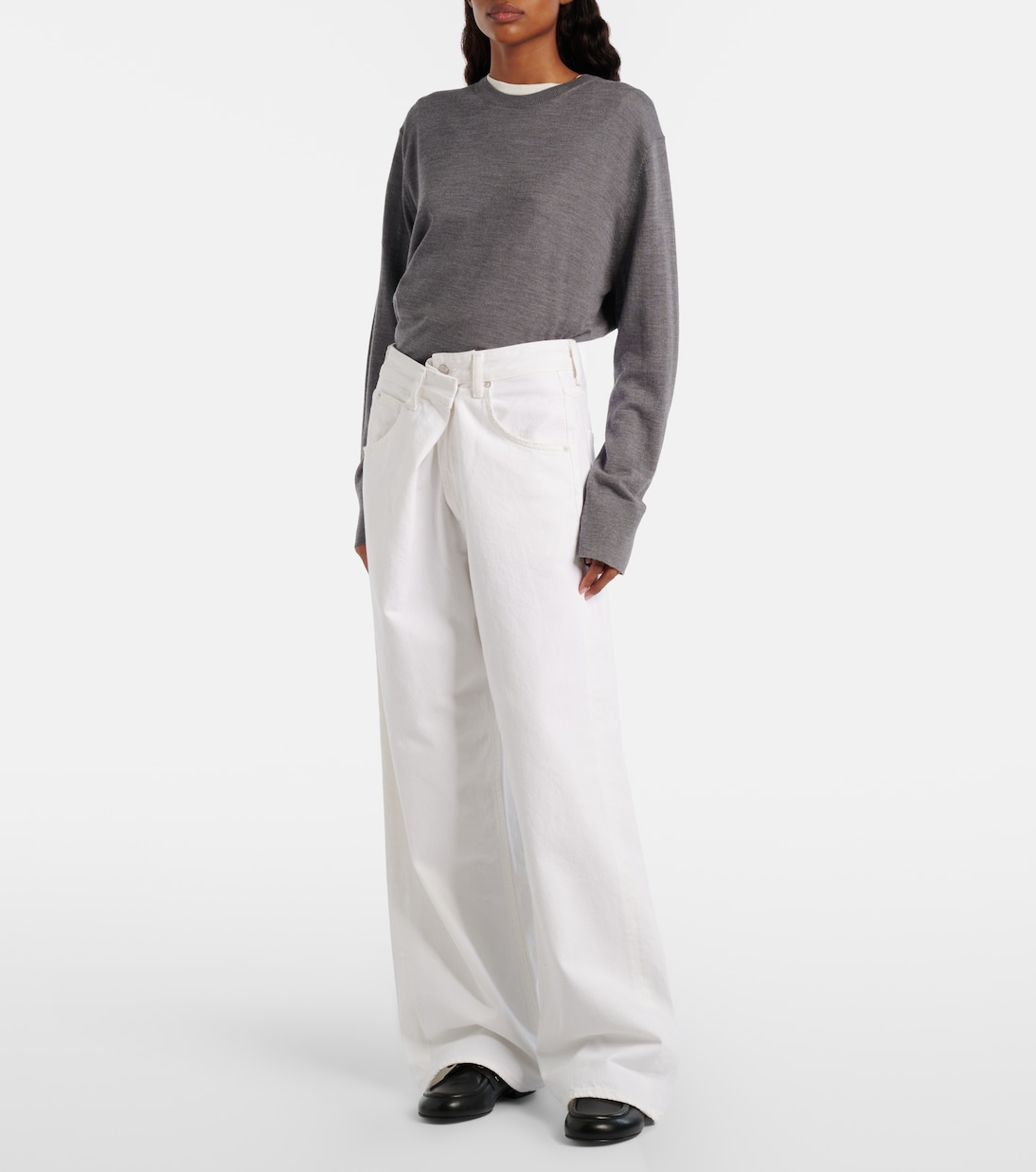 Vana Fold wide-leg jeans | Agolde